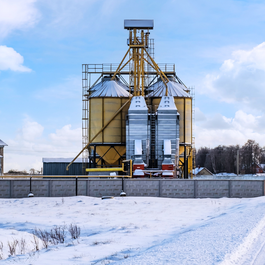 silos winter squared silos winter squared